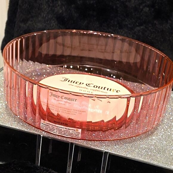 Juicy Couture Home Pink Acrylic 360° Spinner - Picture 8 of 8